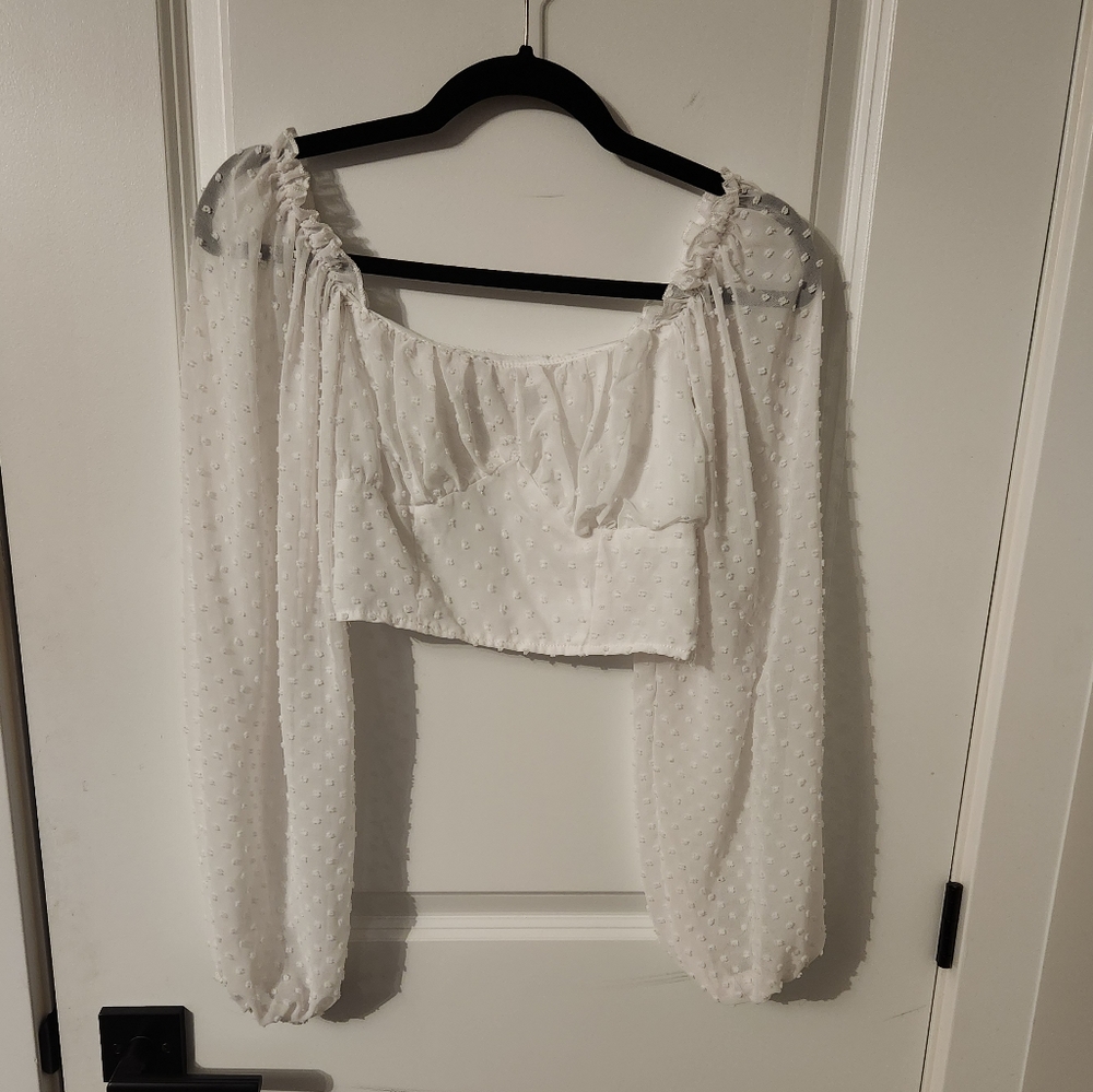 cropped blouse